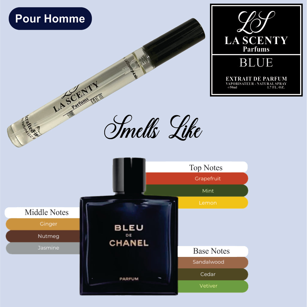 Blue | 10ml Travel Spray - Inspired by Bleu De Chanel