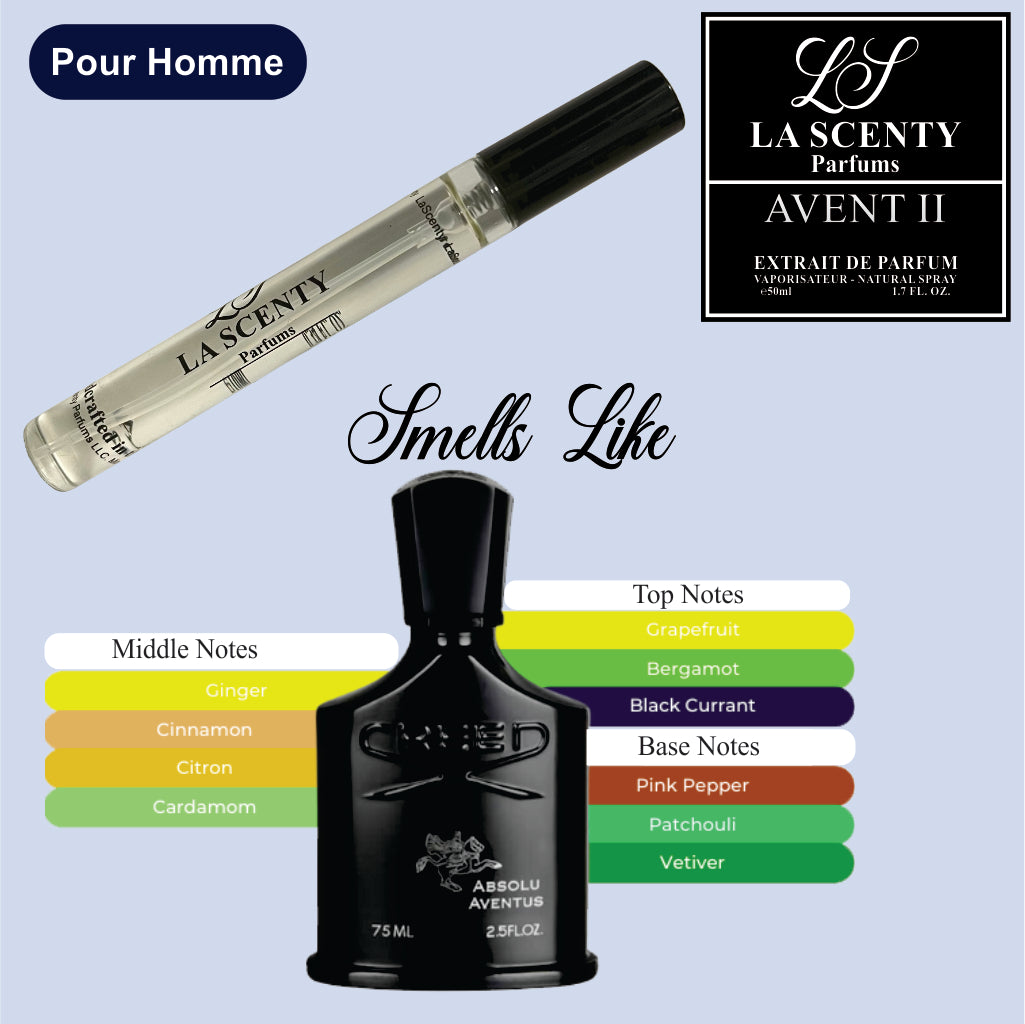 Avent II | 10ml Travel Spray -Inspired by Creed Absolu Aventus