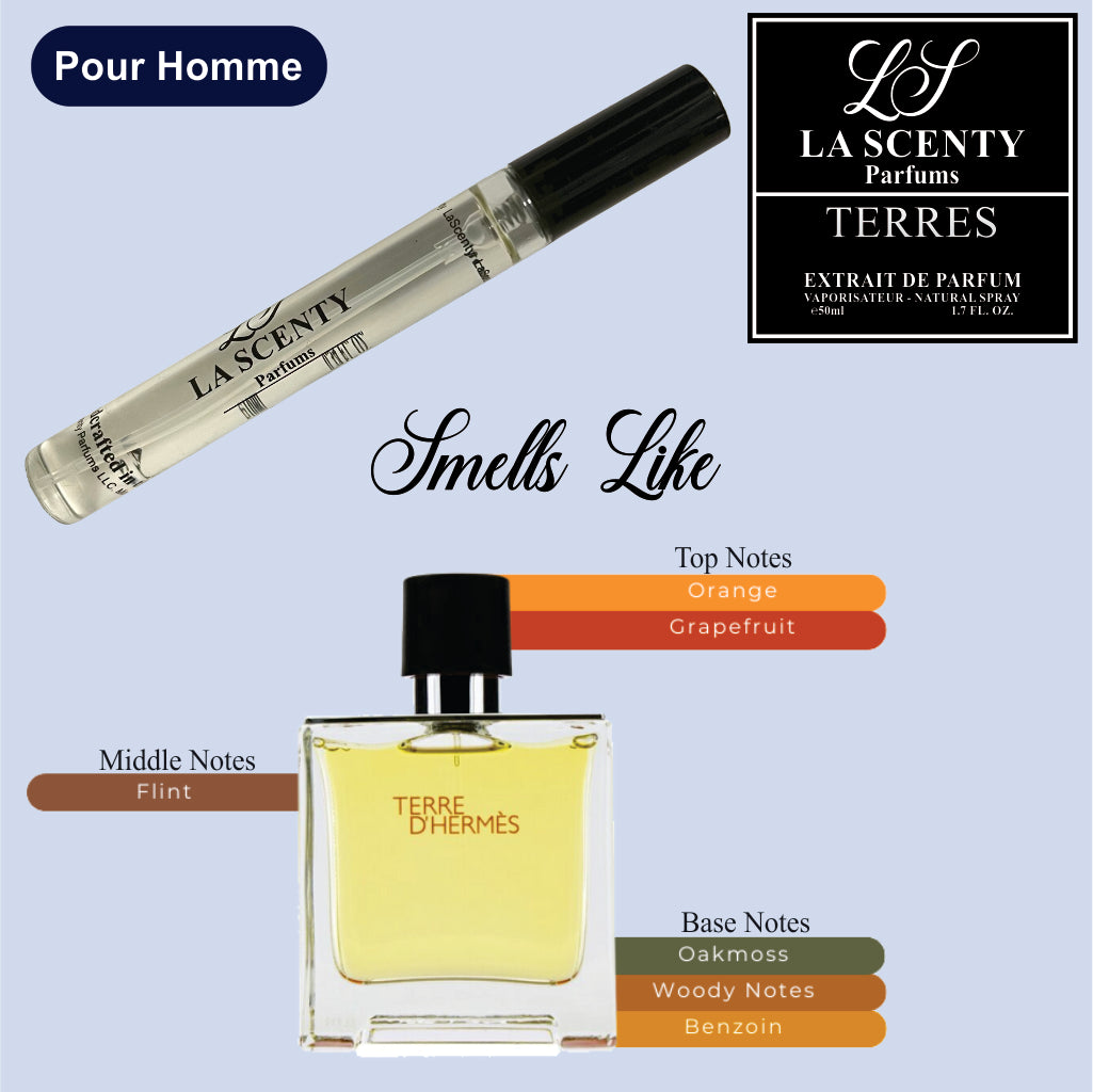 Terres | 10ml Travel Spray - Inspired by Terre d’Hermes