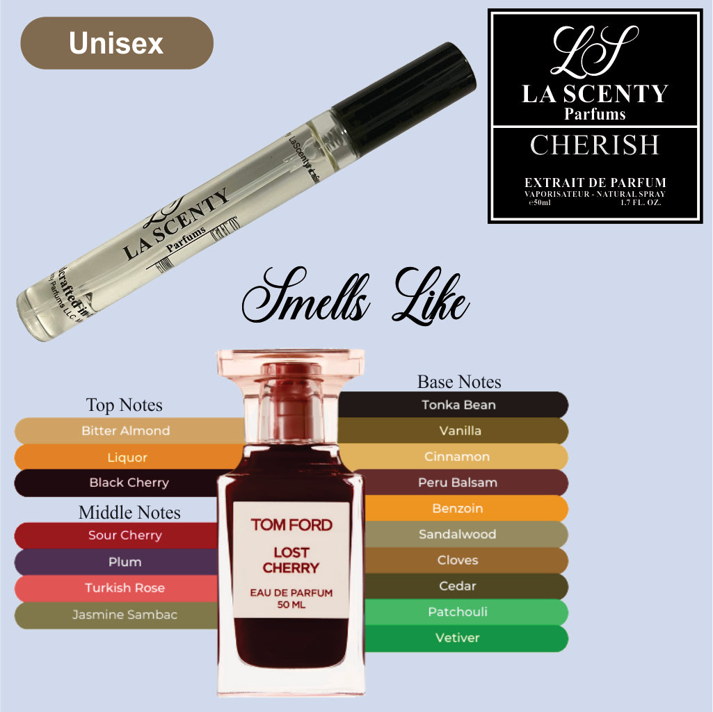 Cherish | 10ml Travel Spray - Inspired by Tom Ford Lost Cherry