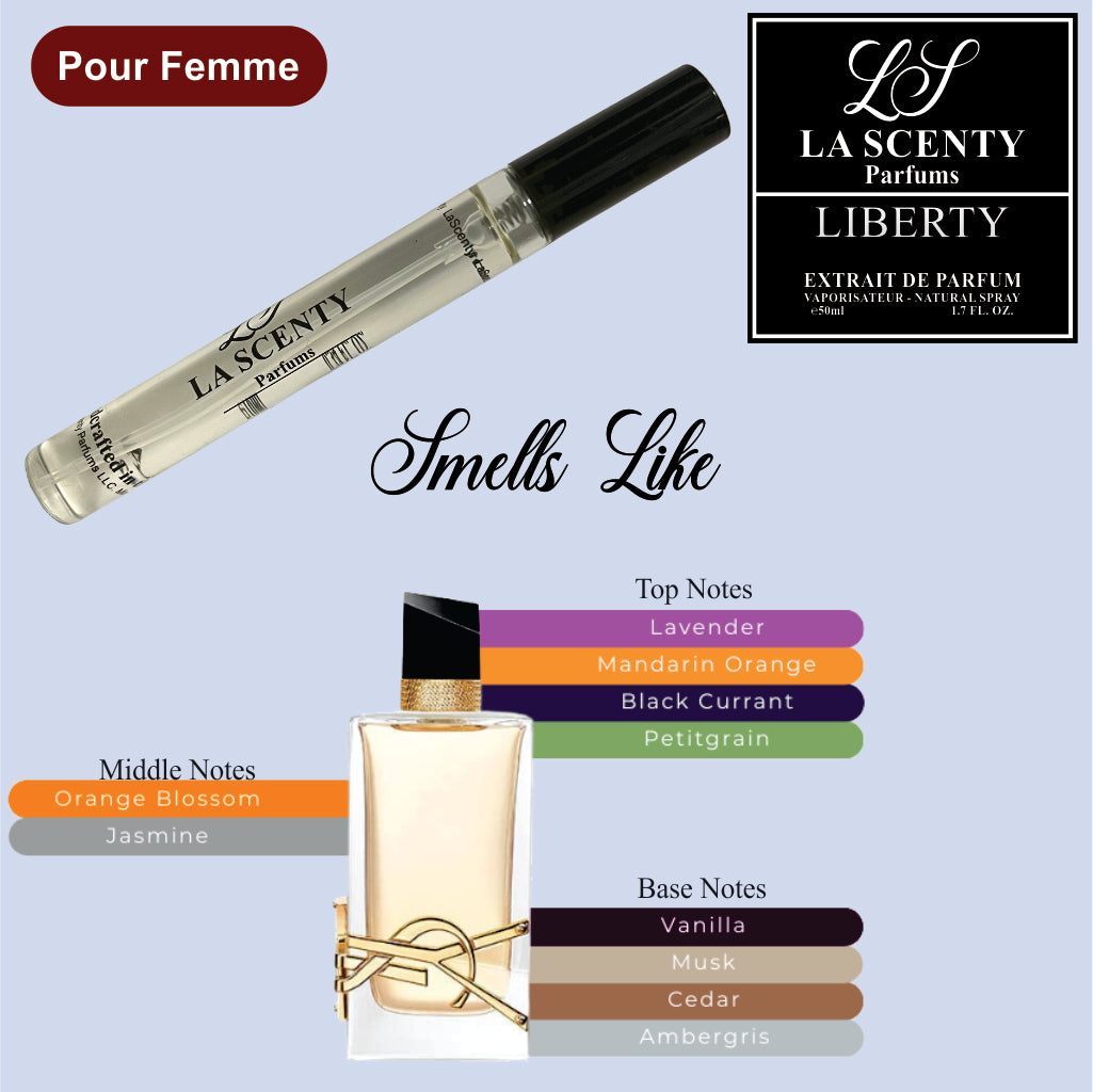 Liberty | 10ml Travel Spray - Inspired by YSL Libre Intense