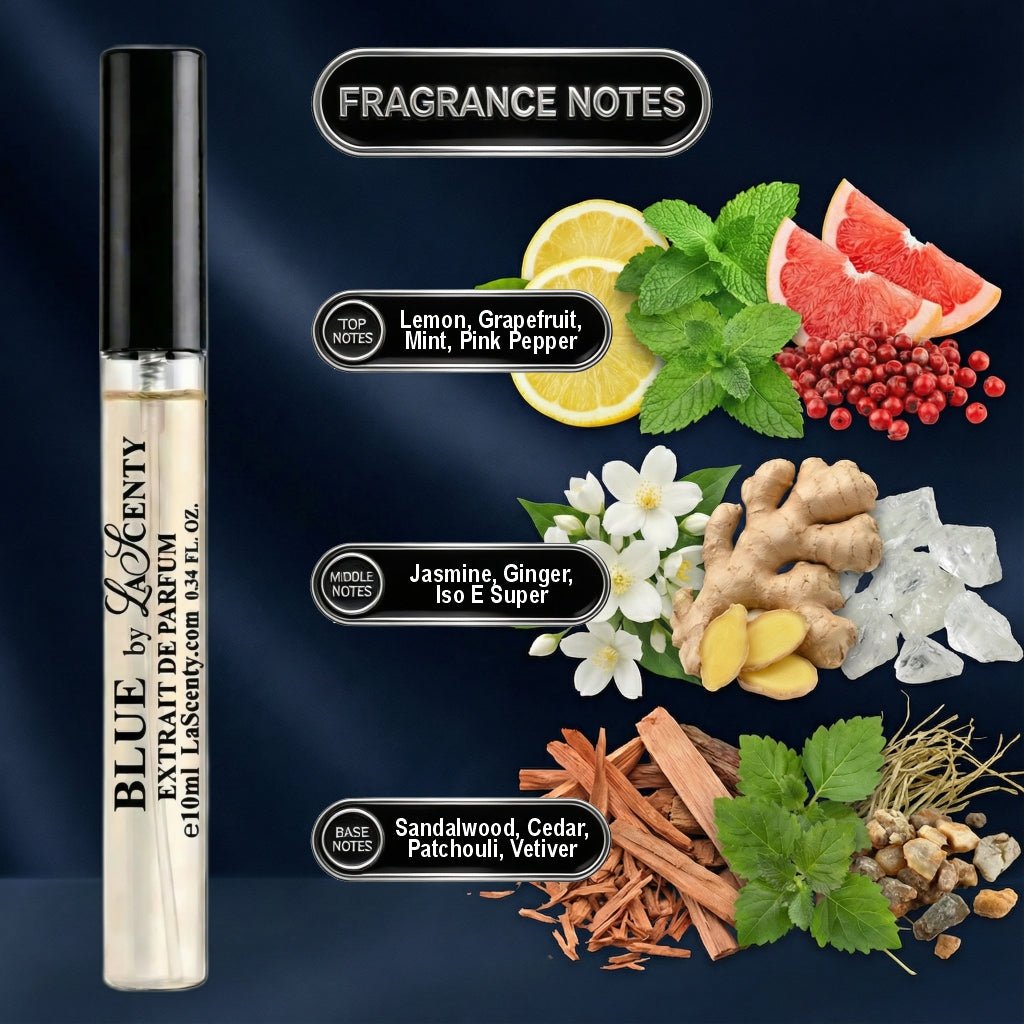 Blue | 10ml Travel Spray - Inspired by Bleu De Chanel